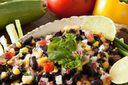Zesty Black Bean & Corn Salsa: A Flavorful Fiesta Dip