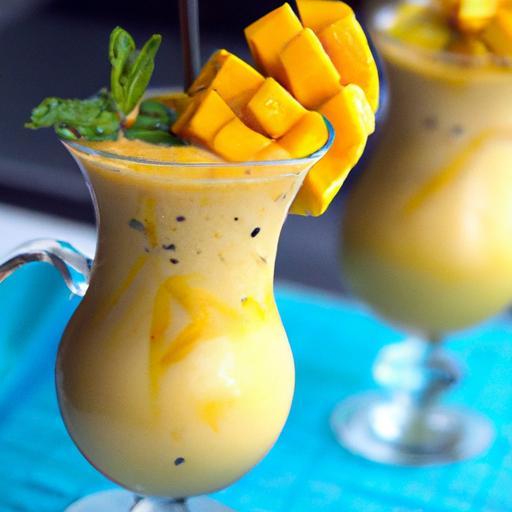 Sip Sunshine: How to Make a Refreshing Mango Peach Smoothie