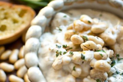 Creamy White Bean Garlic Dip: A Nutritious Flavor Boost