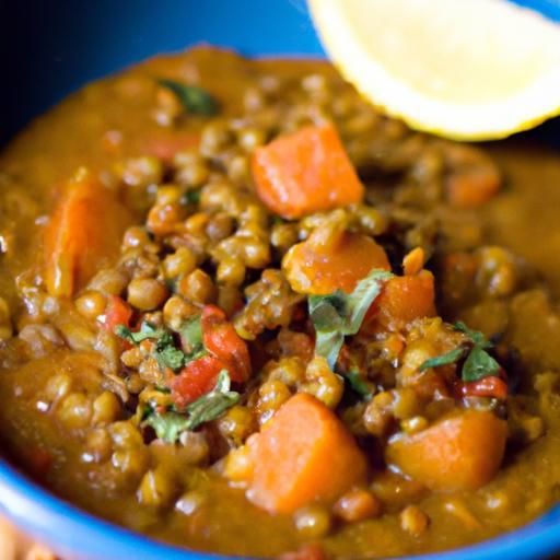 Hearty Lentil & Sweet Potato Curry: A Flavorful Fusion