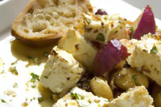 Golden Mediterranean Baked Feta: A Flavorful Appetizer Delight