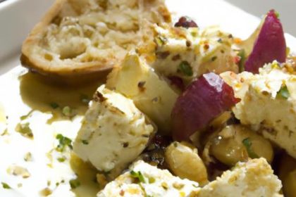 Golden Mediterranean Baked Feta: A Flavorful Appetizer Delight