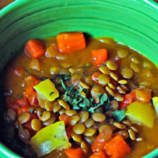 Hearty One-Pot Vegan Lentil & Veggie Soup: Easy & Nutritious
