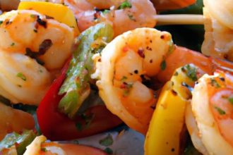 Sizzling Grilled Shrimp Skewers: A Flavorful Summer Delight