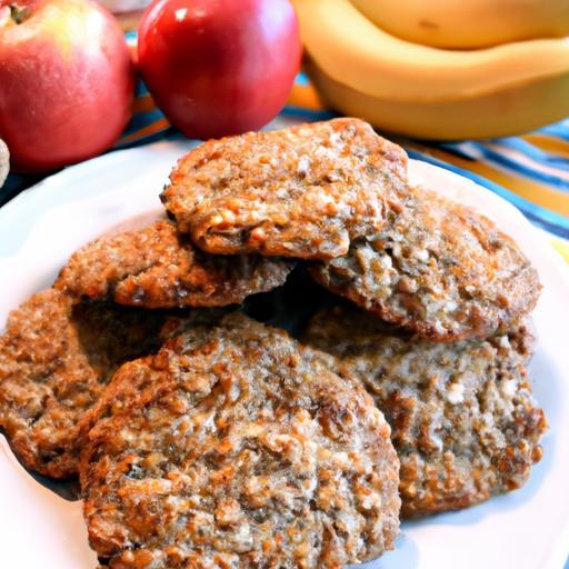 Morning Boost: Banana Oatmeal Applesauce Breakfast Cookies