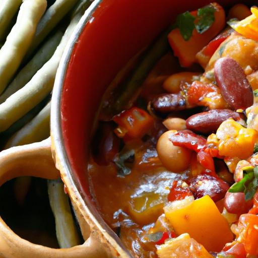 Bold & Bright: Easy Spicy Vegetable Bean Soup recipe