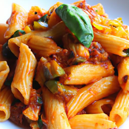 Delicious Veggie pasta with Savory ‌Meat Sauce Recipe Guide