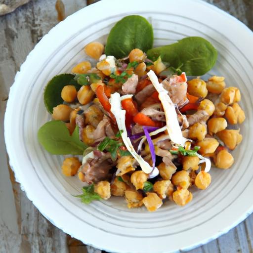 chickpea ​Tuna Salad: A Plant-Powered Twist ‍on Classic Tuna