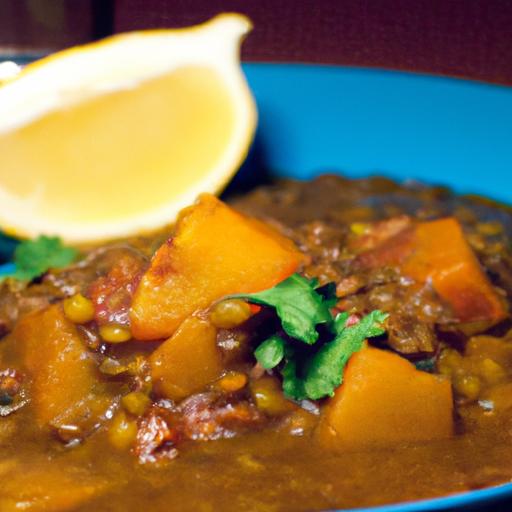 Hearty Lentil & Sweet Potato Curry: A Flavorful Fusion