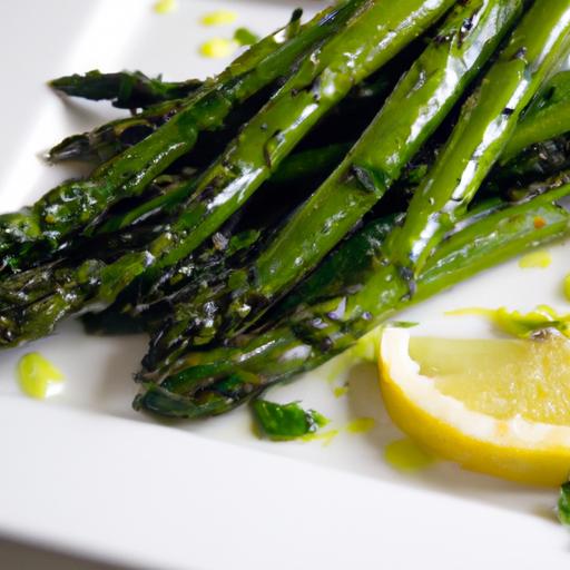 Zesty Roasted Asparagus with Lemon: A Bright, Healthy Twist