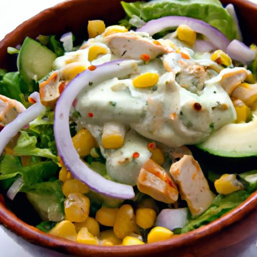 Zesty Southwest Chicken‍ salad Bowl: Easy, Fresh & Flavorful