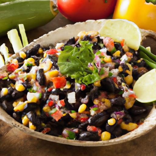 Zesty Black Bean & Corn Salsa: A Flavorful Fiesta Dip