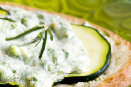 Whip Up Easy, Light & Creamy Zucchini Spread Delight