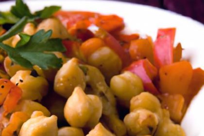 Hearty Mediterranean Chickpea Stew: A Flavorful Delight